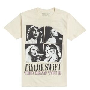Taylor Swift Cream Graphic Tee Eras Tour 100% cotton